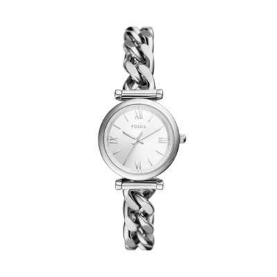 FOSSIL Montre femme  Carlie - ES5331 Bracelet Acier Argent