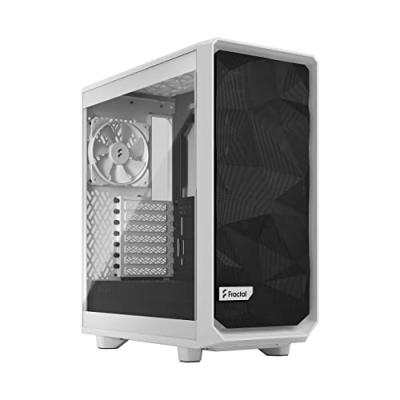 FRACTAL  Meshify 2 Compact Lite Tower Case With Window Clair