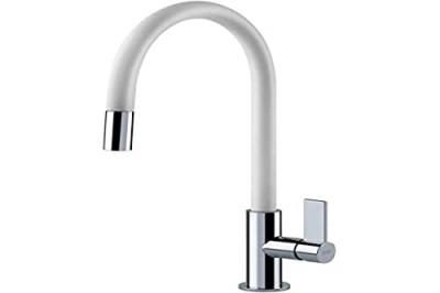 FRANKE  115.0373.949 Robinet de Cuisine, Chrome/Blanc