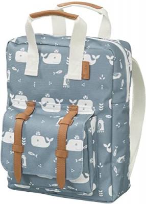FRESK Sac &agrave; dos maternelle Baleine bleu 
