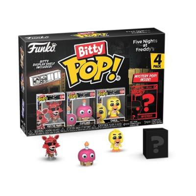 FUNKO Figurine Bitty Pop! - Five Nights At Freddy's - Foxy 4pk