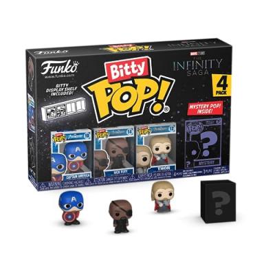 FUNKO  Bitty Pop Marvel The Infinity Saga Capitan America Clair
