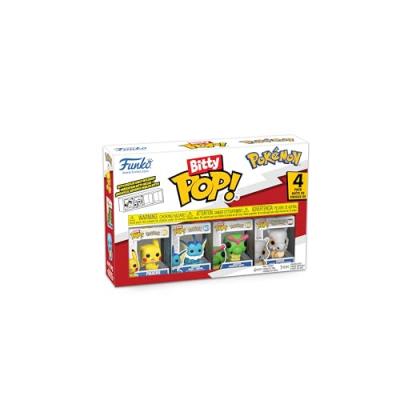 FUNKO Pack de 4 figurines  Bitty Pop Pok&eacute;mon Pikachu 