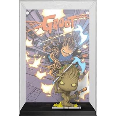 FUNKO Figurine  Marvel POP! Comic Cover Vinyl Groot 9 cm- - Figurine