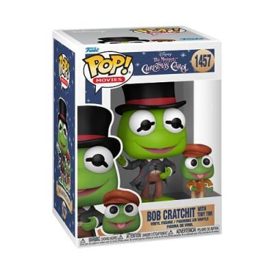 FUNKO Figurine  Disney Pop Muppet Christmas Carol Kermit & Tiny Tim- - 