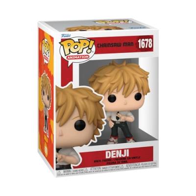 FUNKO  Chainsaw Man Pop! Animation Vinyl Denji 9 Cm Figure Clair 