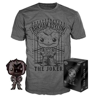 FUNKO  POP - DC Comics - The Joker Pop and Tee (Medium)