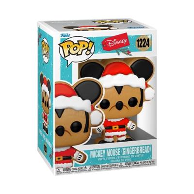 FUNKO  Pop Disney Holiday Mickey Mouse Gingerbread Orange