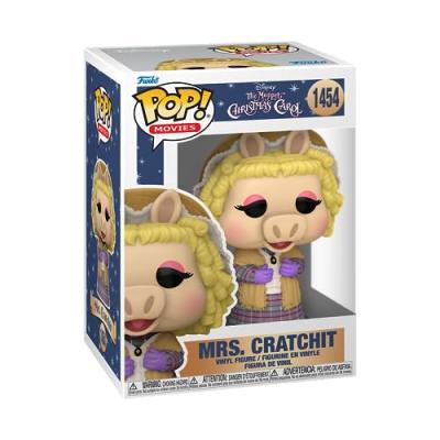 FUNKO No&euml;l Chez Les Muppets - Figurine Pop! Miss Piggy 9 Cm