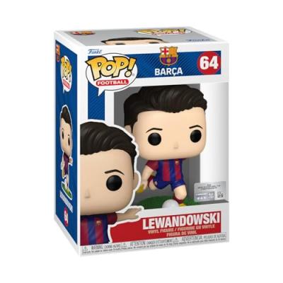 FUNKO Football - Figurine Pop! Barcelona Lewandowski 9 Cm