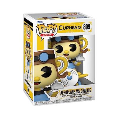 FUNKO  Cuphead POP! Games Vinyl figurine Aeroplane Chalice 9 cm- - Fig