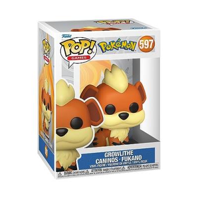 FUNKO  Pokemon POP! Games Vinyl figurine Growlithe (EMEA) 9 cm- - Figu