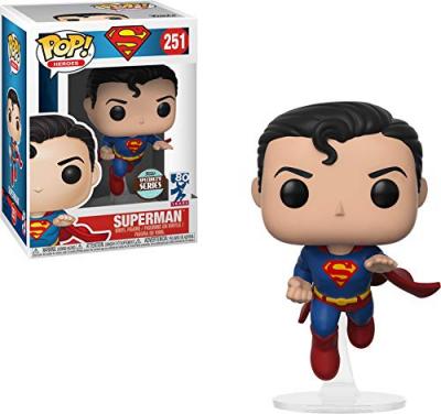 FUNKO  Pop Dc Superman 80 Years Superman Flying Exclusive Rouge