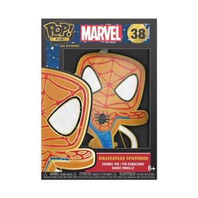 FUNKO Figurine  Pop! Pins - Marvel - Gingerbread Spiderman