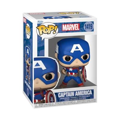 FUNKO Marvel New Classics - Figurine Pop! Captain America 9 Cm