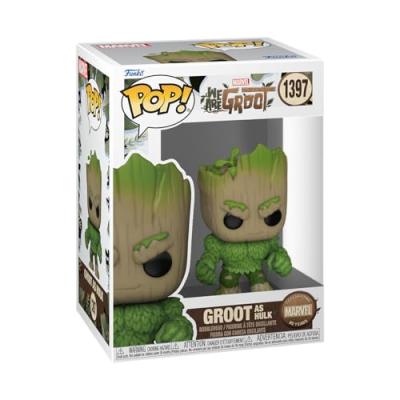 FUNKO  We Are Groot Pop! Vinyl Hulk 9 Cm Figure Vert 