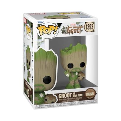 FUNKO Figurine Pop  WE ARE GROOT - POP Marvel N&deg; 1393 - Iron Man - Figurines Pop - 227600 