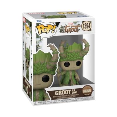 FUNKO  We Are Groot Pop! Vinyl Loki 9 Cm Figure Vert 