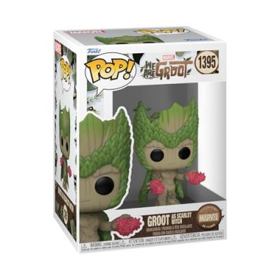 FUNKO  We Are Groot Pop! Vinyl Scarlet Witch 9 Cm Figure Vert 