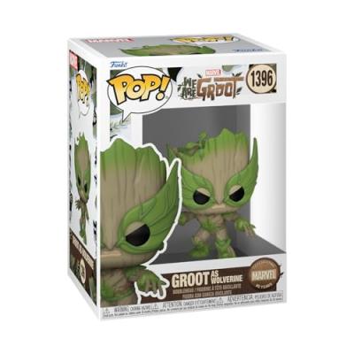 FUNKO  We Are Groot Pop! Vinyl Wolverine 9 Cm Figure Vert 