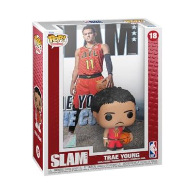 FUNKO Nba Cover - Figurine Pop! Trae Young (slam Magazin) 9 Cm