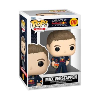 FUNKO Formule 1 - Figurine Pop! Verstappen Avec Casque 9 Cm