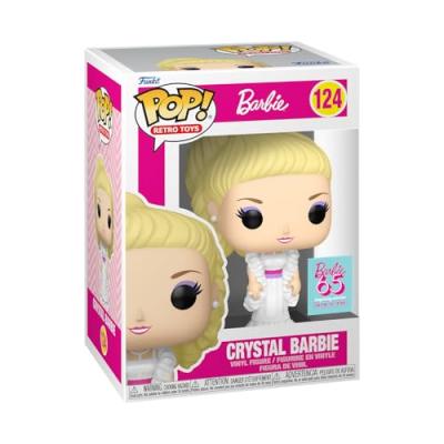 FUNKO Figurine Pop  BARBIE - POP Retro Toys N&deg; 124 - Crystal Barbie (GL) - Figurines Pop - 221925 