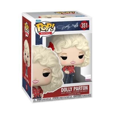 FUNKO  Dolly Parton POP! Rocks Vinyl Figurine '77 tour 9 cm- - Figurin