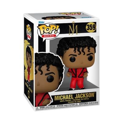 FUNKO Figurine  Michael Jackson POP! Rocks Vinyl Thriller 9 cm- - Figu