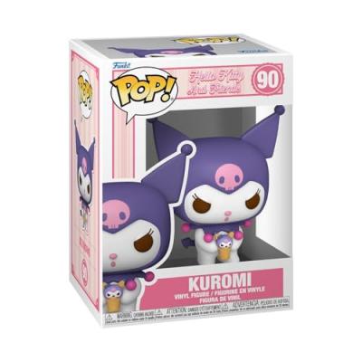 FUNKO  Hello Kitty Pop! Sanrio Vinyl Kuromi 9 Cm Figure 