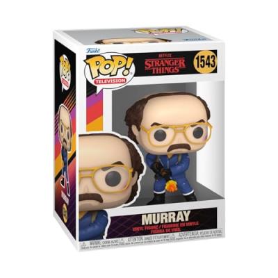 FUNKO  Stranger Things POP! TV Vinyl figurine Murray w/Flamethrower 9 cm - Figurine - FK74418 