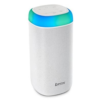 HAMA Enceinte Bluetooth Shine 2.0, LED 30W, blanche