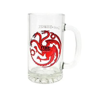 SD TOYS  Le Tr&ocirc;ne de fer chope Targaryen - - Verres et sous-verres