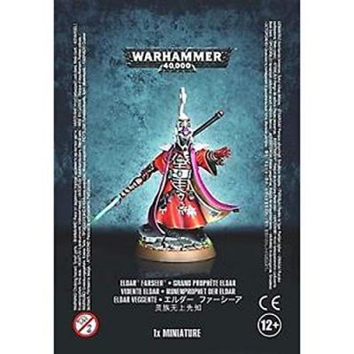 GAMES WORKSHOP - Craftworlds Farseer Miniature, 99070104004, Black