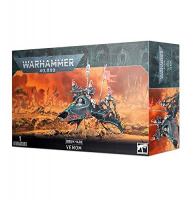 GAMES WORKSHOP - Miniature Drukhari Venom, 99120112031, Black