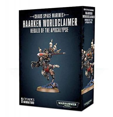 GAMES WORKSHOP Warhammer 40k Haarken Worldclaimer, Herald of The Apocalypse