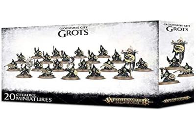 GAMES WORKSHOP  Warhammer AoS - Gloomspite Gitz Grots 99120209010 Noir