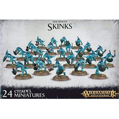  Games Workshop Warhammer AoS - Seraphon Skinks 99120208014 Noir
