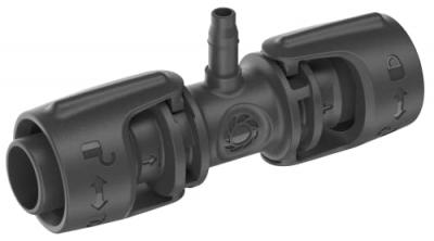 GARDENA Connecteur 13 mm (1/2) - 4,6 mm (3/16) MDS Contenu : 5 pi&egrave;ces