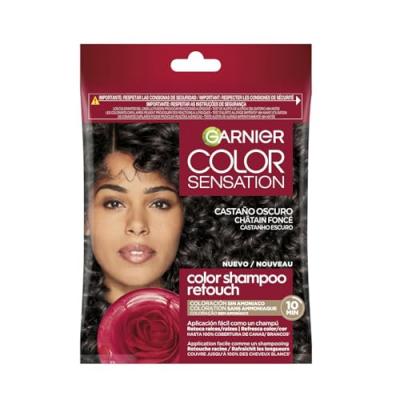 GARNIER Shampoing Color Sensation #3.0-brun fonc&eacute; 