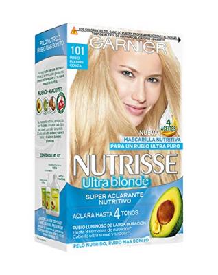 GARNIER  Nutrisse Cr&egrave;me Coloration Nourrissante Blond Cendr&eacute; Platine