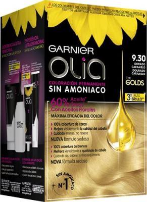 GARNIER Teinture sans ammoniaque  olia 9,30 - dorado caramelo (54 ml)
