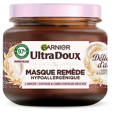 GARNIER  Ultra Doux Masque Rem&egrave;de Hydratant D&eacute;licatesse 340ml