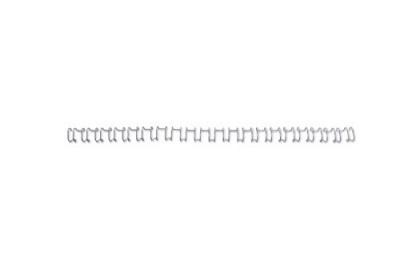 GBC  IB160837 Lot de 100 Peignes m&eacute;talliques MultiBind Argent