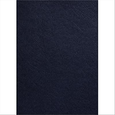 GBC  T22410029 Couverture Grain en Cuir A3 250 g/m2 Noir