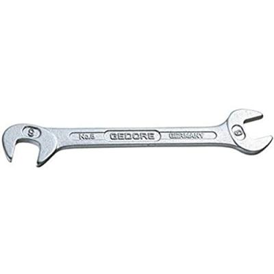 GEDORE  - Cl&eacute; &agrave; fourche 8 7 mm longueur 90 mm chrom&eacute;