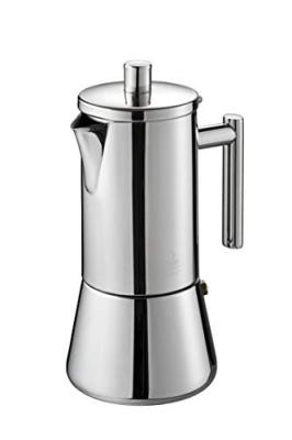 GEFU Machine a espresso 4 tasses NANDO  Acier inoxydable Argent