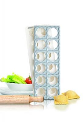 GEFU  GE28440 Planche &agrave; Raviolis Aluminium Blanc 31,5 x 14 x 3 cm