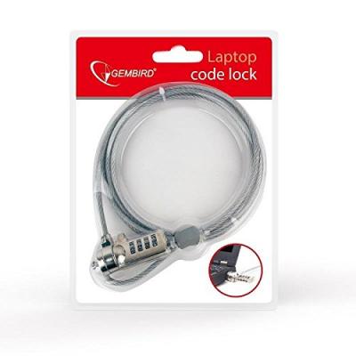 Gembird Lk-cl-01 Laptop Security Cable Argent&eacute;