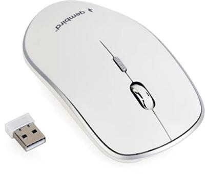 GEMBIRD  Musw-4b-01-w 1600 Dpi Wireless Mouse Blanc